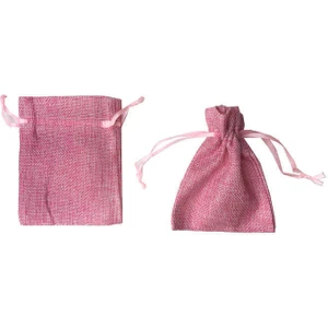 Acar Süs Kese Çuval 12X17CM Pembe ( 20 Adet )