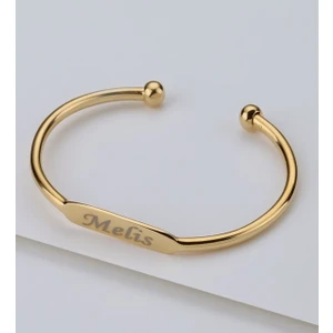 Kişiye Özel Çelik Isimli Trend Bileklik