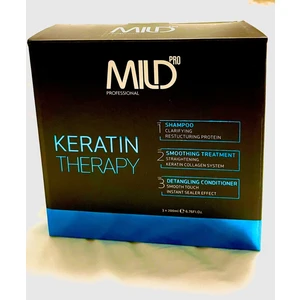 Mild Profesıonal Keratin Bakım ve Brezilya Fönü Bir Arada 3 Lü Bakım Seti (200 ml * 3 Adet)