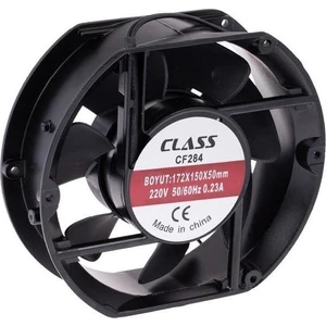 172X150X50MM Ac 220VOLT Oval Fan - 1ADET