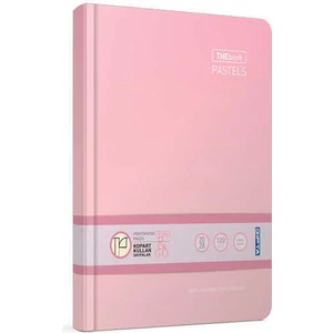 Thebook Pastels İp Dikiş Sert Kapak Kareli Defter 20 x 28 cm 240 Yaprak