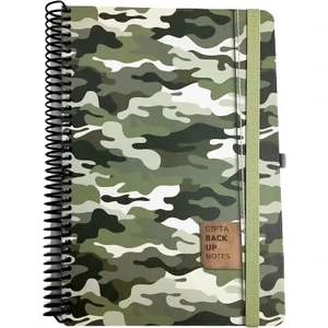 Backup Notes Spiralli Sert Kapaklı Defter 17 x 24 cm 120 Yaprak