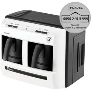 FLV200 Türk Kahvesi Makinesi Beyaz Cıftlı- Arçelik Servis Garantili