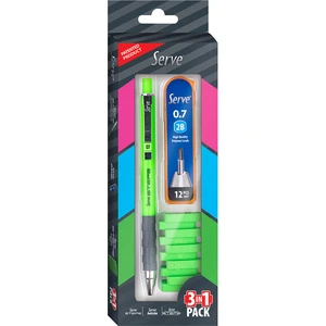 Steps Fosforlu Kalem Set 0.7 mm Yeşil 3'lü