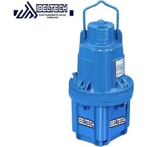 Staxx Power Ibeltech Çelik Gövdeli Titreşimli Dalgıç Su Pompası Dalgıç Motoru 1/2'' 35MT Su Çeker