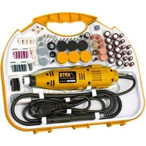 Staxx Power 300 Parça 400 Watt 60.000 Rpm 6 Kademe Devirli Hobi Gravür Taşlama Zımpara Çantalı Set