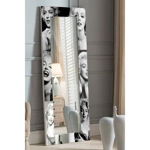 Hediyeler Kapında Marilyn Monroe Tasarımlı 150x60 cm Dekoratif Boy Aynası Şık Çerçeve