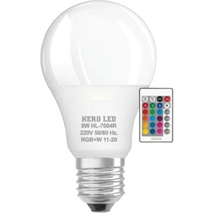Hero Led 9 Watt Rgb Kumandalı LED Ampul - 9W Rgb Ampul