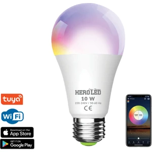 Hero Led 10 Watt Wifi Ampul - tuya destekli kontrollü akıllı led ampul