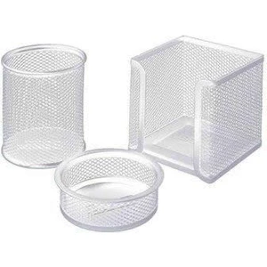 Drt Masaüstü Kalemlik 3'lü Beyaz