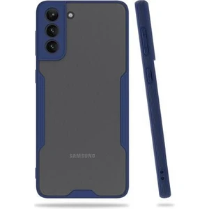 Galaxy S21 Plus Kılıf Arkası Şeffaf Ultra Ince Tasarım Kapak
