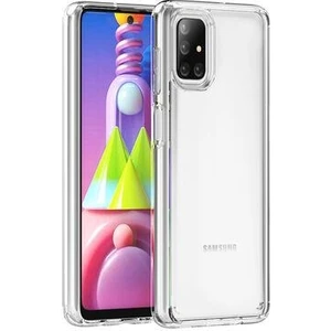 Galaxy M51 Kılıf Darbe Emici Kamera Çıkıntılı Antişok Şeffaf