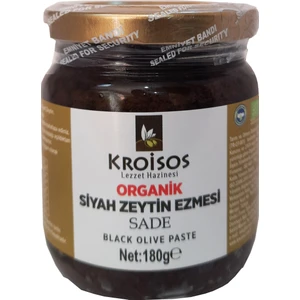 Organik Siyah Zeytin Ezmesi 180 gr