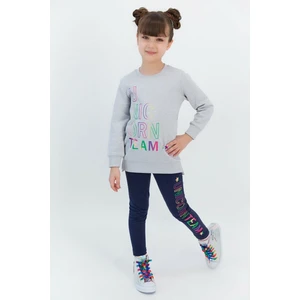 2583-2 Kız Çocuk Tayt Takım