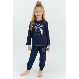 2581-G Kız Çocuk Pijama Takımı