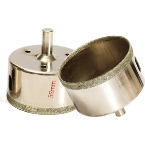 Mermer Granit Fayans Cam Yuvarlak Delme Panç Elmas Uç Yuvarlak Açma Matkap Için Karot 5cm (50 mm )