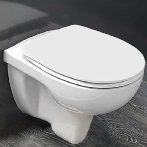 Ece Banyo Pp Klozet Kapak, Plastik Menteşe-Üstten Sıkma, Normal