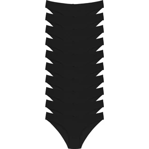 Merry Secret's Kadın Çok Renkli Likralı Esnek Yumuşak Dokulu 10'lu Slip Külot