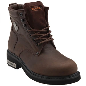 Harley Davidson Harley-Davidson  Gibson Erkek Bot Brown // Deri