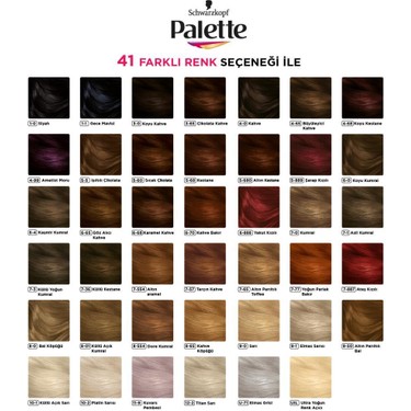 Palette Deluxe Yogun Renkler 7 1 Asil Kumral Fiyati