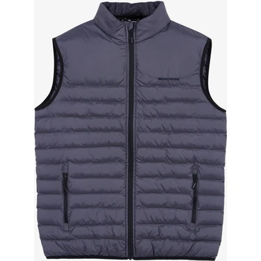 Skechers M Essential Vest Erkek Dark Gray Yelek -