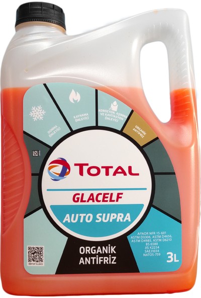 Total Glacelf Auto Supra Organik Antifriz 3 Lt