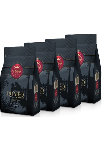 Anisah Romeo Blend Filtre Kahve Öğütülmüş 4 x 250 gr