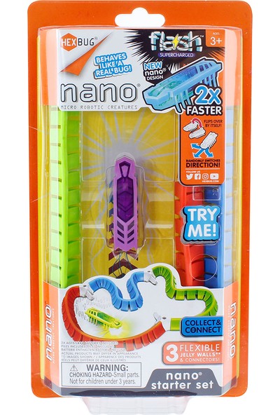 Hexbug Neco Toys Hexbug Flash Nano Başlangıç Seti Mor