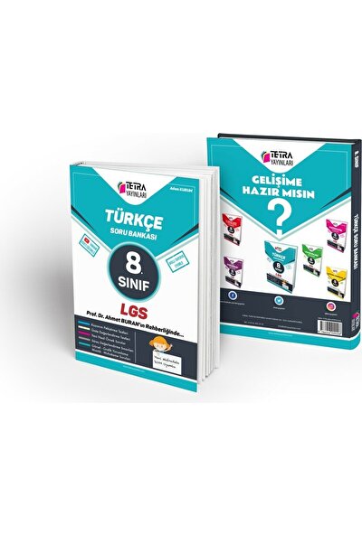 Tetra Yayınları 8. Sınıf Türkçe Soru Bankası