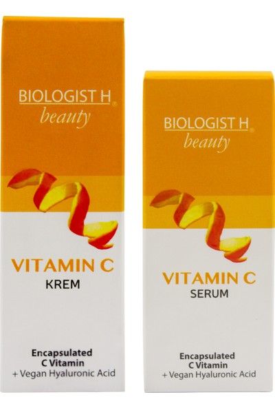 Bıologıst H Leke Karşıtı Ton Eşitleyici Aydınlatıcı Vitamin C Krem + C Serum