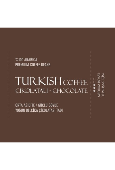 Coffeebou Çikolatalı Türk Kahvesi 250 G