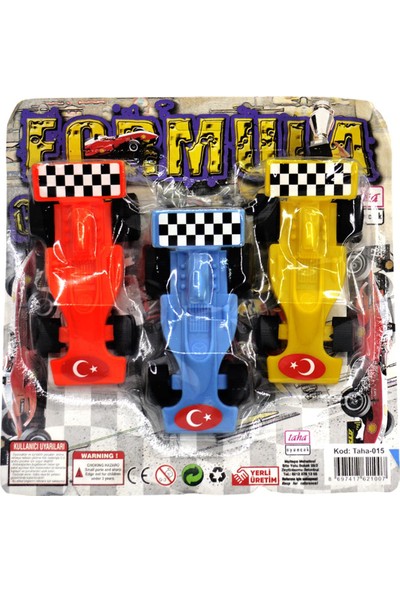 Taha Kartonda 3lü Formula Araba