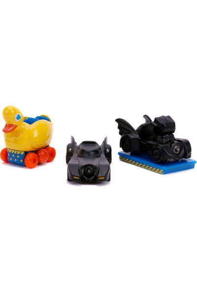 Jada Toys Dc Batman Dıecast Batmobıle 3'lü Paket