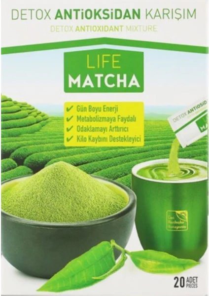 Dr. Floya Life Matcha Detox (Maça Çayı)