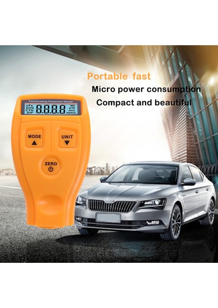 Araç İçin Dijital Kaplama Kalınlık Ölçme Cihazı - Turuncu (Yurt Dışından) modelleri
