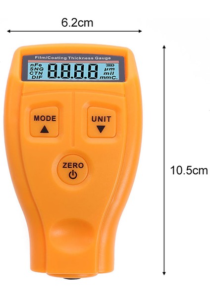 Araç İçin Dijital Kaplama Kalınlık Ölçme Cihazı - Turuncu (Yurt Dışından) indirimleri