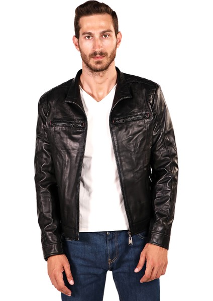 Deri Fermuarlı Deri Mont fiyatları