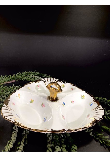 Verona 3 Bölmeli Çerezlik 27 cm.