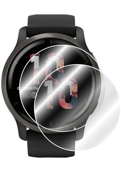 Garmin Venu 2 Için Hd-Şeffaf Esnek Nano Ekran Koruyucu (2 Adet)