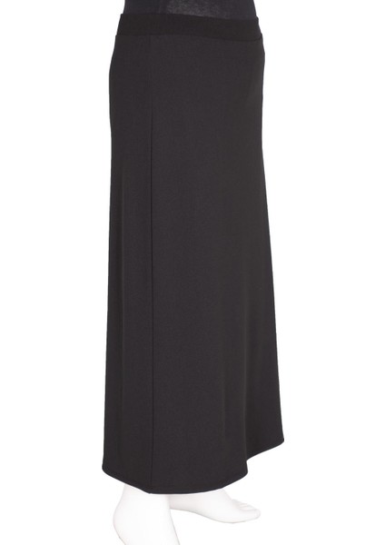 Kadın Fulya Krep Astarsız Kalem Siyah Etek modelleri