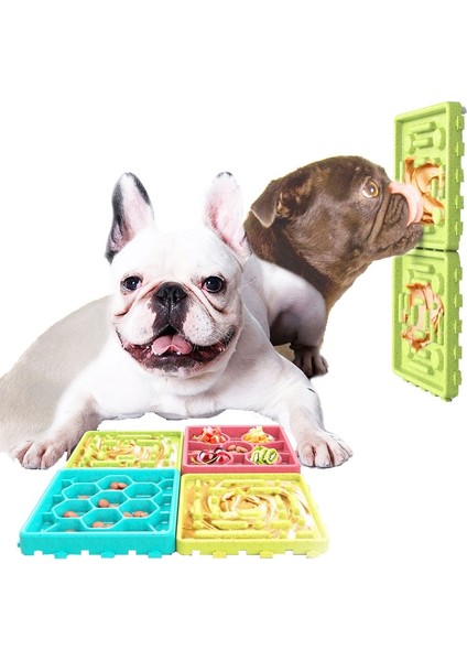 4'lü Köpek Yavaş Yemek Kasesi (Yurt Dışından)