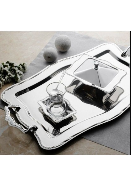 Zincir Sade Çay Tabağı