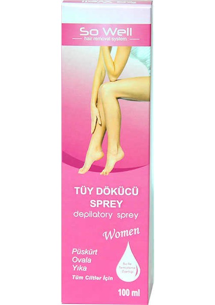 Tüy Dökücü Sprey 100 ml - Bayanlar Için modelleri