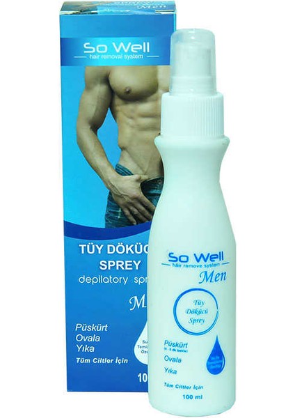 Tüy Dökücü Sprey 100 ml - Erkekler Için