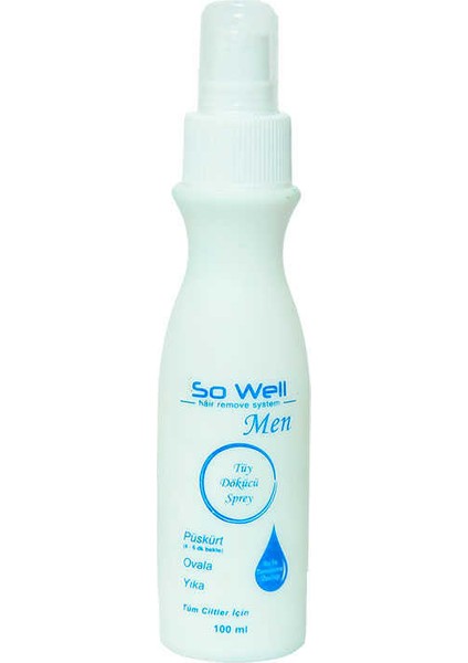 Tüy Dökücü Sprey 100 ml - Erkekler Için fiyatları