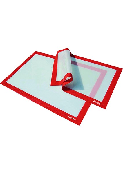 Silikon Hamur Açma Matı 1 Adet 60 x 40 cm