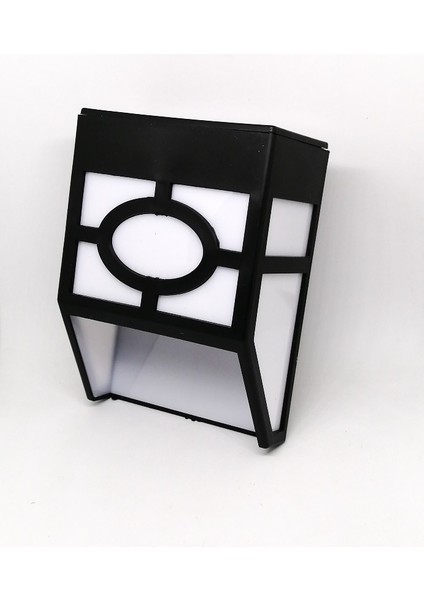 Güneş Enerjili Duvara Montajlı Dekoratif LED Bahçe Lambası (4 Adet)