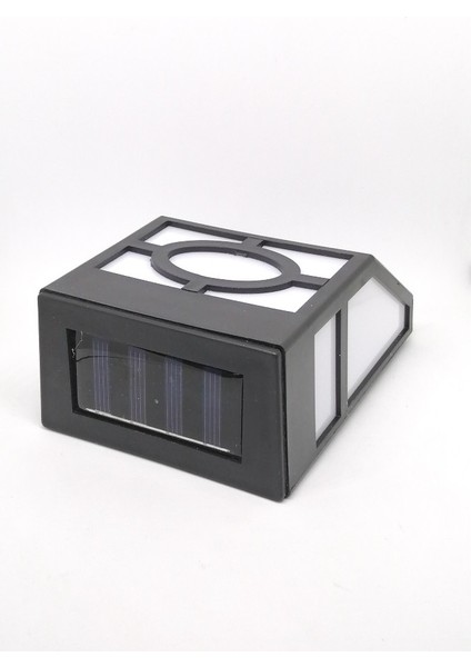 Güneş Enerjili Duvara Montajlı Dekoratif LED Bahçe Lambası (4 Adet) modelleri