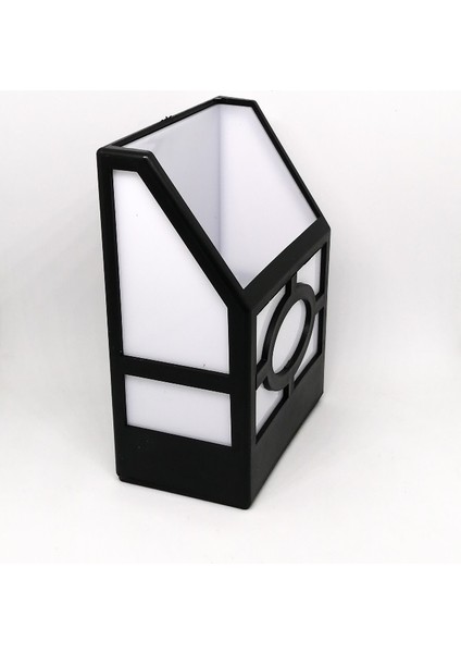 Güneş Enerjili Duvara Montajlı Dekoratif LED Bahçe Lambası (4 Adet) fırsatları