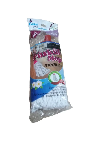 Zambak Plastik Zam 295 Medium Püsküllü Mop Ipi